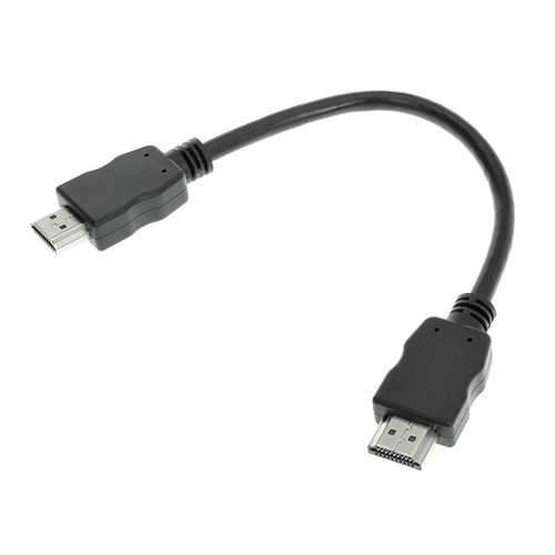 20cm High Definition Multimedia Interface Cable Gold Plated 28 AWG Cat 2/CL2/ FT4 HD to HD Cable