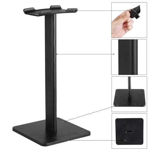 New Bee Portable Aluminum Headset Stand Holder Display Shelf Rack Hanger For Headphone