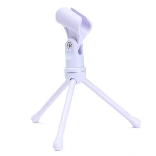 3.5mm Condenser Microphone Mic Recording Stand For PC Laptop Desktop YY Skype