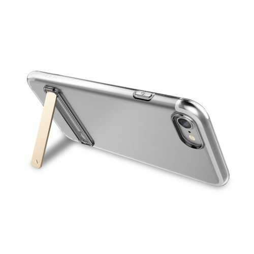 Rock Crystal Kickstand TPU Case With Dust Plug For iPhone 7/8