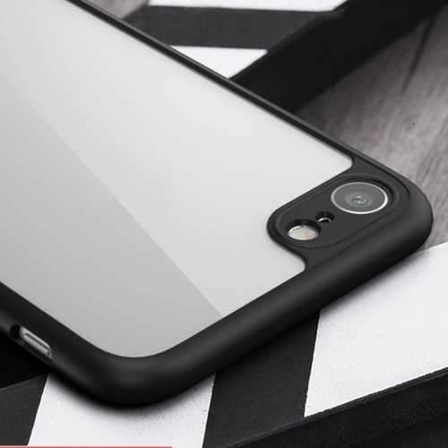 Keziwu Clear Transparent Hybrid PC TPU Case For iPhone 7