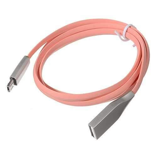 Zinc Alloy 2A Micro USB 1M/3.3FT Diamond Cable For Sumsung Xiaomi Huawei Meizu