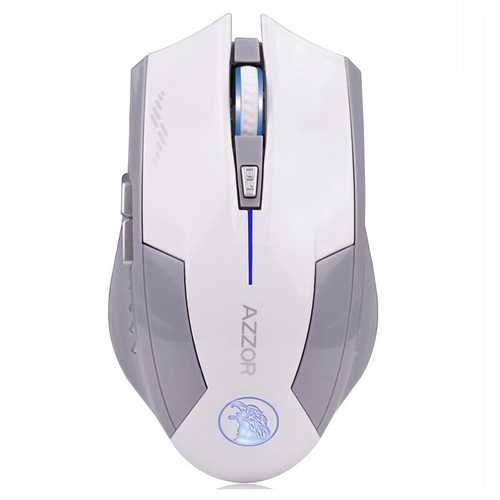 Azzor Wireless 2400DPI 2.4GHz Silence Ergonomic Laser Gaming Rechargeable Mouse