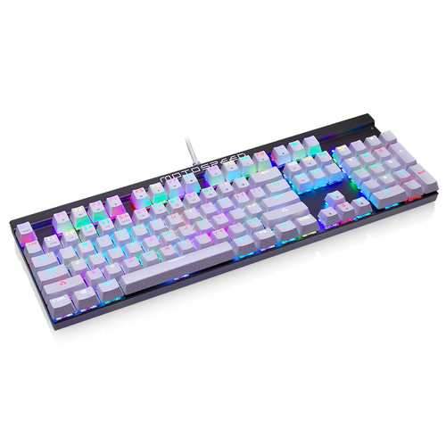 Motospeed CK103 104 Key NKRO USB Wired RGB Backlit Mechanical Gaming Keyboard Outemu Blue Red Switch