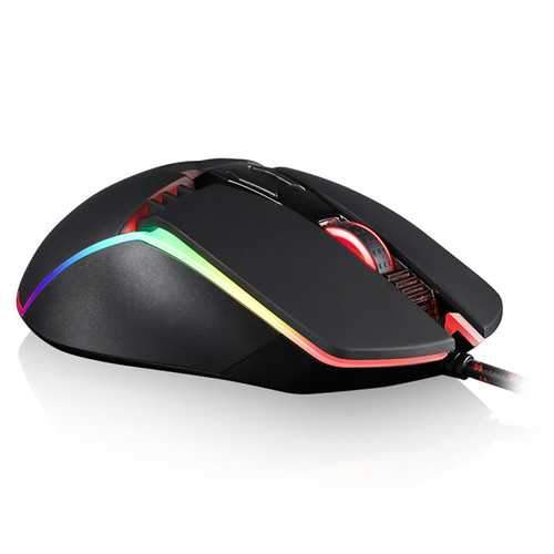 MOTOSPEED V20 Catamount 8 Buttons 5000DPI RGB Backlit Wired Gaming Mouse