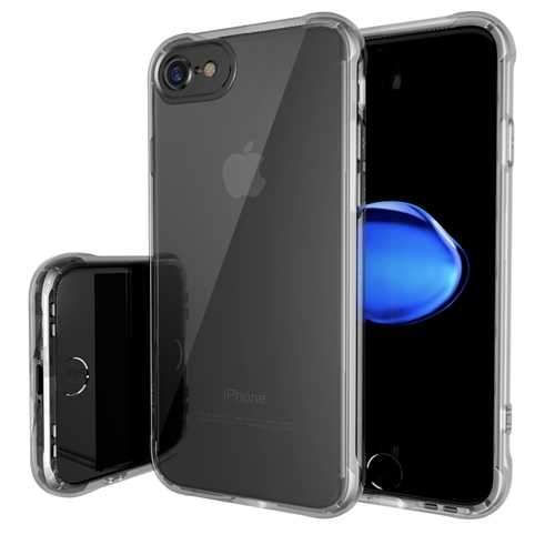 Air Cushion Voice Conversion Transparent Case For iPhone 7 & 8