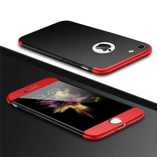 Bakeey 3 in 1 Double Dip 360 Full Body PC Protective Case for iPhone 7/8