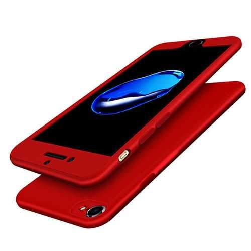 Bakeey 2 in 1 360 Full Body Hybrid Front PC + Back Soft TPU Cover Case for iPhone 7