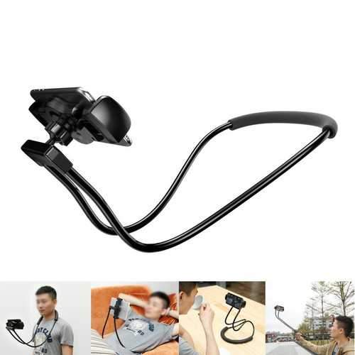 Baseus Flexible 360 Degree Rotation Necklace Long Arm Holder Lazy Bracket for 4-10 inches Phone Pad