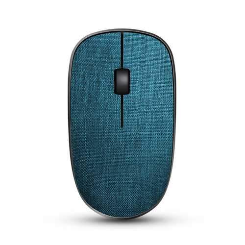 Rapoo 3500Pro Cloth Cover 1000DPI Wireless Optical Mouse for PC Computer Laptop