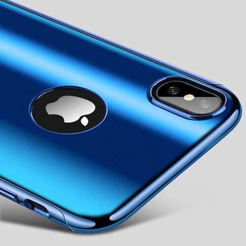 Bakeey Plating 360 Full Body Case+Tempered Glass Film For iPhone XR/XS/XS Max/X/8/8 Plus/7/7 Plus/6s/6s Plus/6/6 Plus