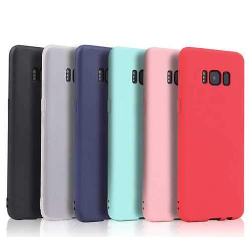 Bakeey Candy Color Matte Soft TPU Protective Case for Samsung Galaxy Note 8/S8/S8 Plus/S7 Edge/S7
