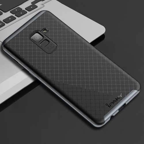 iPaky Slim Anti Fingerprint PC & TPU Protective Case For Samsung Galaxy A8 Plus 2018