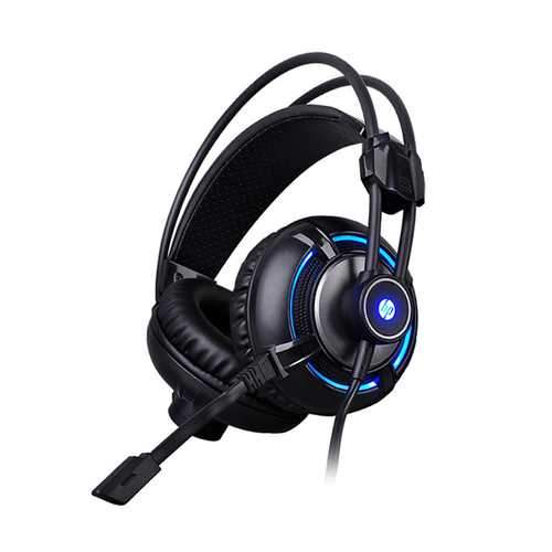 HP H300 USB 3.5mm Wired 4D Stereo Gaming Headphone Headset with Microphone