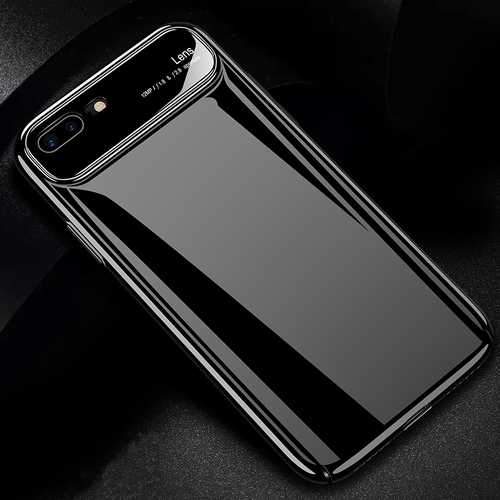 Bakeey Tempered Glass Lens Protection Hard PC Protective Case for iPhone 7/8/7Plus/8Plus/6/6s/6 Plus/6s Plus