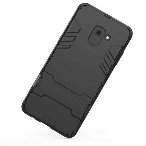 Bakeey 2 in 1 Armor Kickstand Hard PC Protective Case for Samsung Galaxy A8 Plus 2018