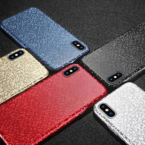 FLOVEME Mosaic Pattern Ultra Thin Hard PC Protective Case for iPhone X/6/6s/6Plus/6sPlus/7/8Plus