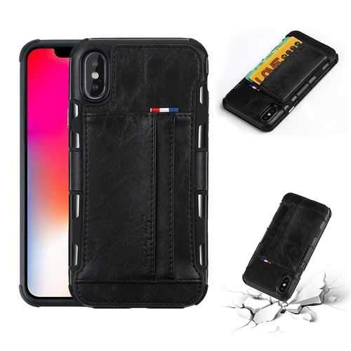 PU Leather Multi-card Slot Protective Case for iPhone X & 6/6Plus & 7/7Plus & 8/8Plus