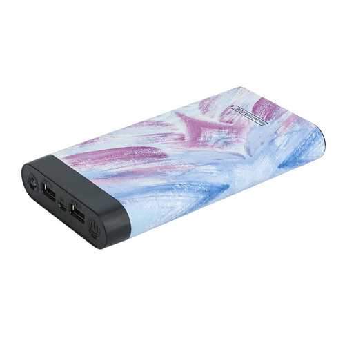 InstaCHARGE 16000mAh Dual USB Power Bank Portable Battery Charger Painted