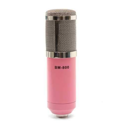 BM800 Recording Dynamic Condenser Microphone with Shock Mount