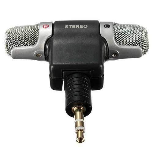 Mini Digital Stereo Microphone for Recorder Laptop PC Skype MSN