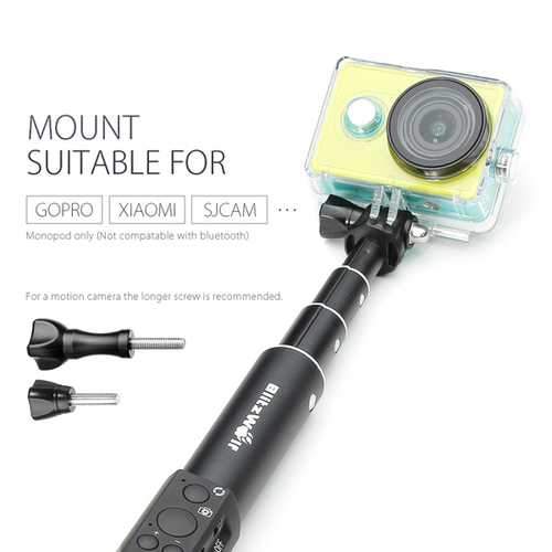 Interchangeable Accessories Long Screw With Cap For Blitzwolf bluetooth/Wired Selfie Stick Monopod